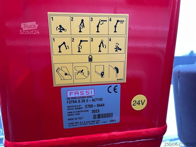 Krokarmssystem MAN TGS 35.480 8x4*4 FASSI F275 / HYVALIFT 26 ton /...