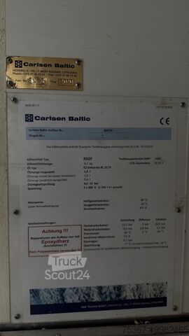Šaldytuvo kėbulo furgonas IVECO Daily 50C16 HA8/P TKK