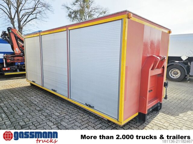 Roll-off container  Abrollcontainer/Abrollbehälter Sonderlöschmittel