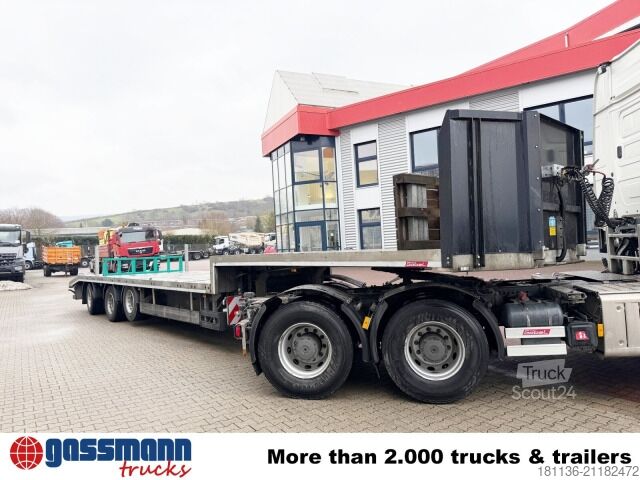 Semirimorchio ribassato  Göbel LPRS 24, 3-A-Tieflader, Verzinkt,