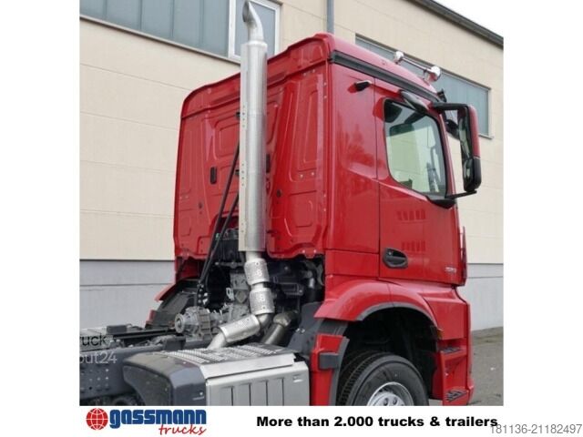 Camion benne à bras amovible Mercedes-Benz Arocs 3251 L 8x4 ENA, Lenk-/Liftachse,