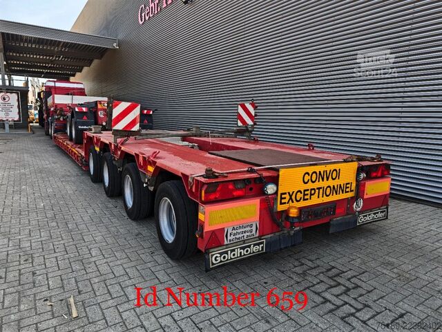 Tieflader Goldhofer STZ-VL4-51/80A Dolly SX-L2-34/80