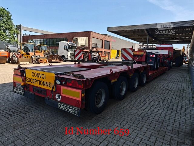 Tieflader Goldhofer STZ-VL4-51/80A Dolly SX-L2-34/80