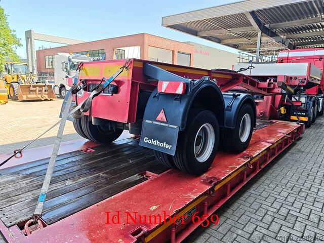 Tieflader Goldhofer STZ-VL4-51/80A Dolly SX-L2-34/80