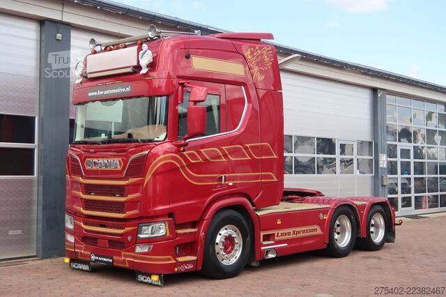 Standard-SZM Scania R580 V8 NGS RETARDER/ FULL AIR/ HYDRAULICS/ ACC