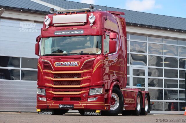 Standard-SZM Scania R580 V8 NGS RETARDER/ FULL AIR/ HYDRAULICS/ ACC