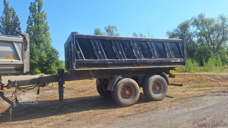Wywrotka Meiller Tandem Kippanhänger Stahl
