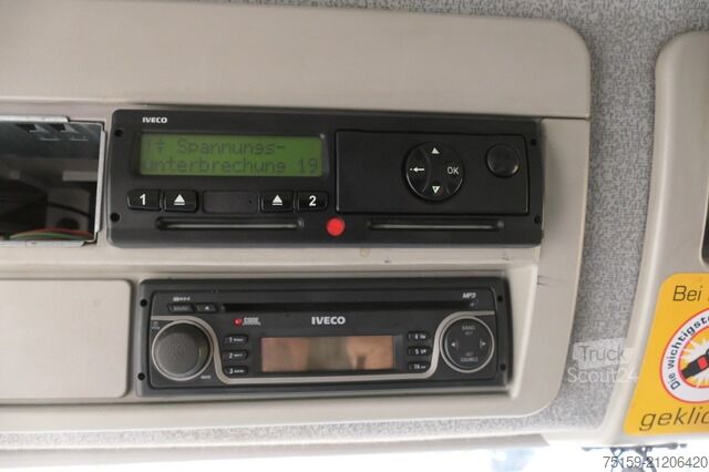 Box truck iveco EuroCargo ML 140 E28/P AHK Koffer 7,00x2,44x1,98