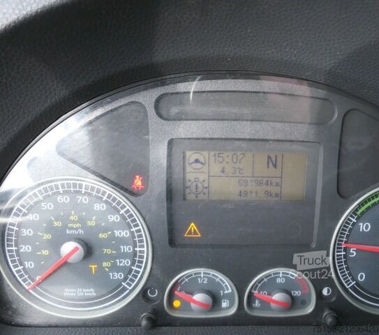 Box truck iveco EuroCargo ML 140 E28/P AHK Koffer 7,00x2,44x1,98