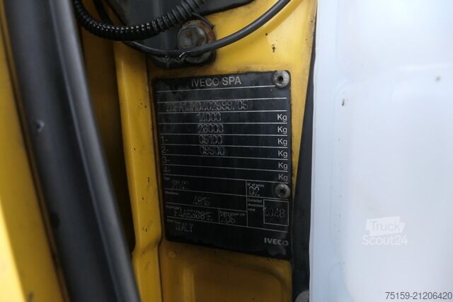 Box truck iveco EuroCargo ML 140 E28/P AHK Koffer 7,00x2,44x1,98