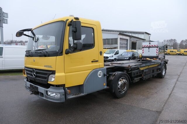 Wechselfahrgestell LKW mercedes-benz KAMAG WBH 25 Wiesel Sattelkupplung  Umsetzfahrz. KLIMA STANDHEIZUNG