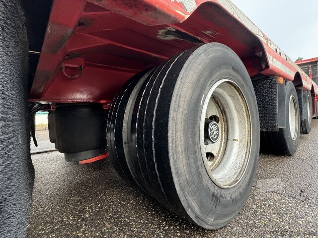 Tieflader-Sattelauflieger Rapmen Hubbett Meusburger MTS-3 hydr.klapp-Rampen Hebebett Lenkach