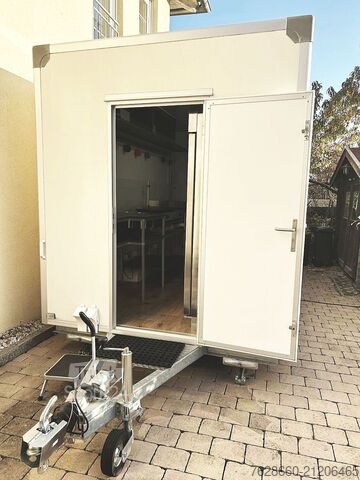 Imbissanhänger für Crepes-Verkauf  VKE 370 Kubus-Line