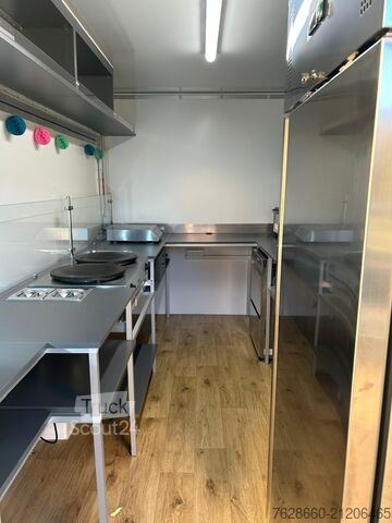 Imbissanhänger für Crepes-Verkauf  VKE 370 Kubus-Line