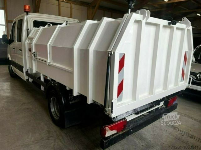 Garbage truck MERCEDES-BENZ Sprinter 516 CDI Müllwagen Papierkorbsammelfzg.