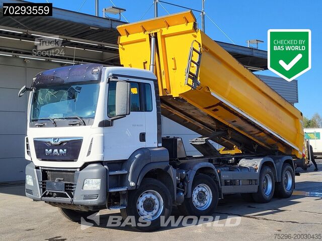 Tipper MAN TGS 41.510 8X4 19m3 Meiller tipper Steelsuspens...