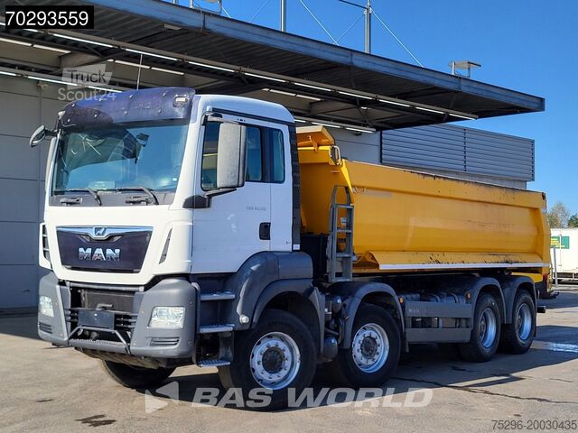 Tipper MAN TGS 41.510 8X4 19m3 Meiller tipper Steelsuspens...