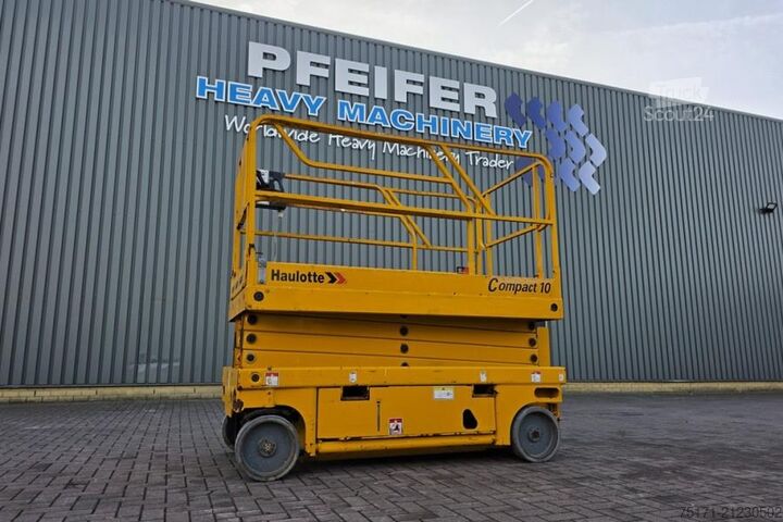 Schaarlift Haulotte Compact 10 As-Is, Electric, 10m Working Height, 45