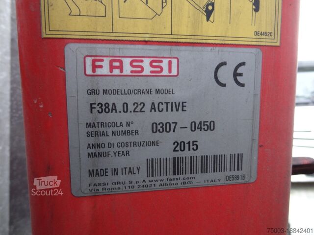 Autokran Iveco EuroCargo 120E25 Fassi F38