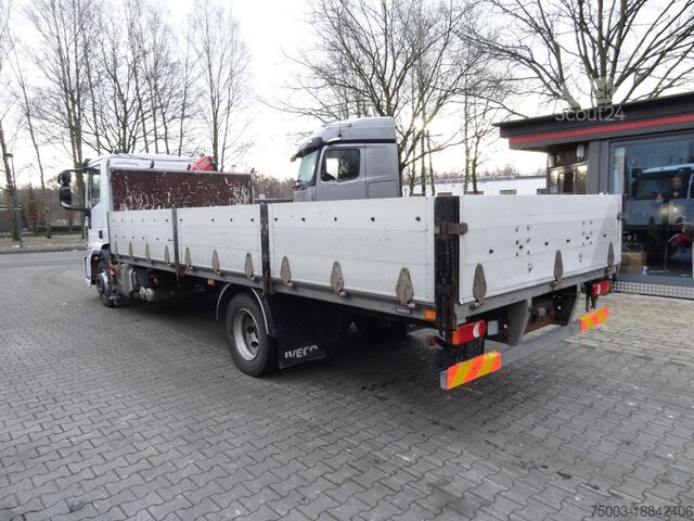 LKW mit Pritsche (offen) Iveco EuroCargo 120E25 Fassi F38