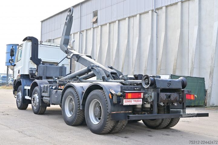 Hákový nosič kontejnerů Daf CF85.410  8x4 E5 Blatt Blatt AHK Vorbereitung