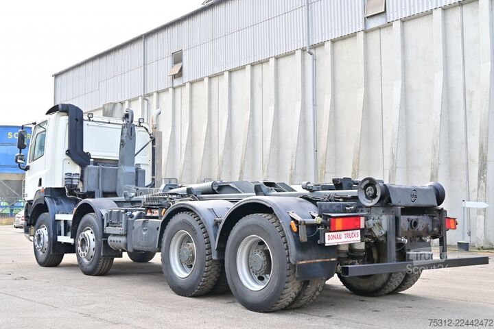Hákový nosič kontejnerů Daf CF85.410  8x4 E5 Blatt Blatt AHK Vorbereitung