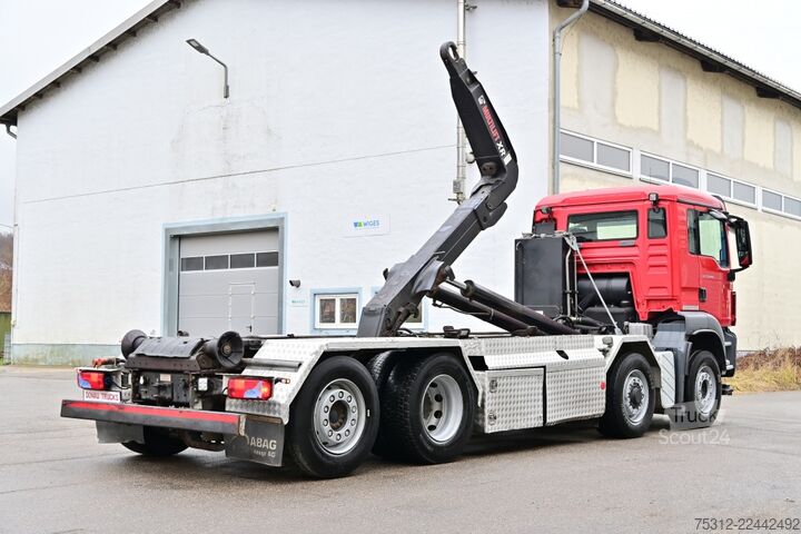 Hákový nosič kontejnerů MAN TGS35.440  E5 Allrad Hydrodrive 8x2 4 Lift Lenk