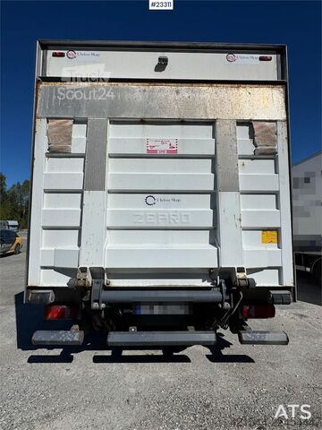 Koffer MAN TGL 8.220 4x2 box truck – 115,000 km – tail lift a