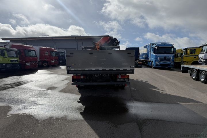Grue montée sur camion Mercedes-Benz Econic 1828 4x2 PK16502 / Swiss-Vehicle