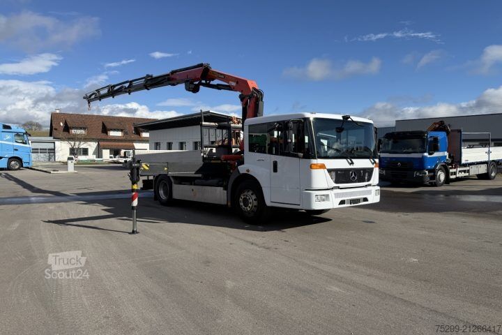 Grue montée sur camion Mercedes-Benz Econic 1828 4x2 PK16502 / Swiss-Vehicle