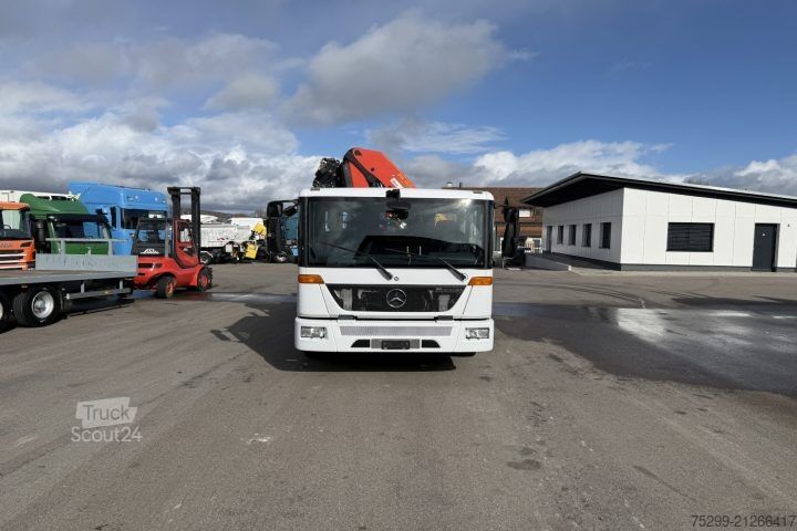 Grue montée sur camion Mercedes-Benz Econic 1828 4x2 PK16502 / Swiss-Vehicle