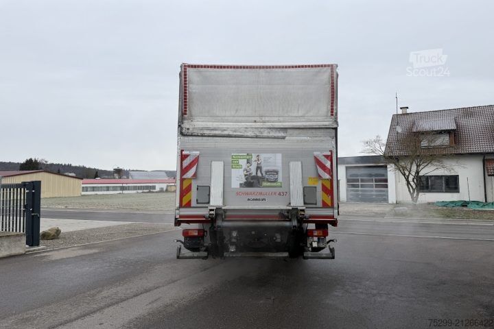 Platós teherautó ponyvával Renault T460 4x2 Plane/HB / Swiss-Vehicle