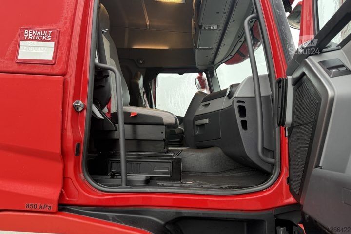 Platós teherautó ponyvával Renault T460 4x2 Plane/HB / Swiss-Vehicle