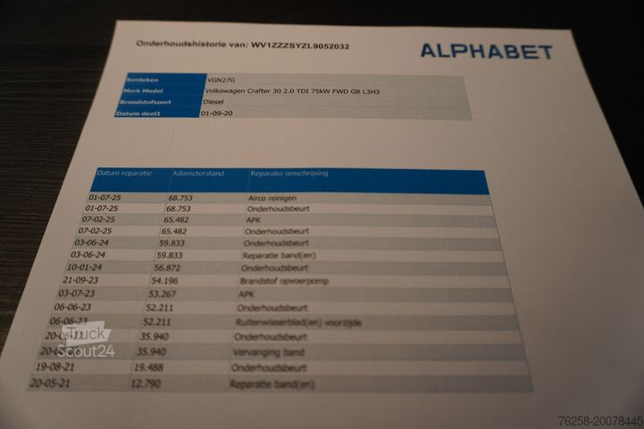 Bestelbus Volkswagen Crafter 2.0 TDI L3H3 EURO 6 - Airco - Navi - Cr...