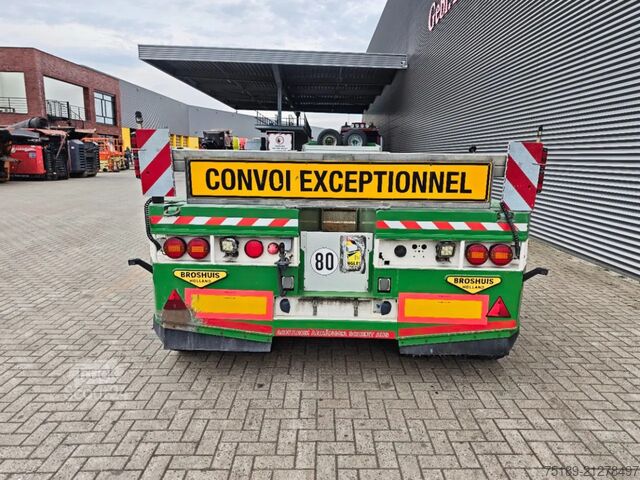 Alacsony rakodó Broshuis 2 ABD-PL Pendel X 5.5 meter Extandable!