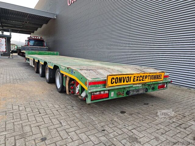 Semi low-loader Meusburger MTS-4 4 Meter Extand. 80 CM Mega-Lowdeck!