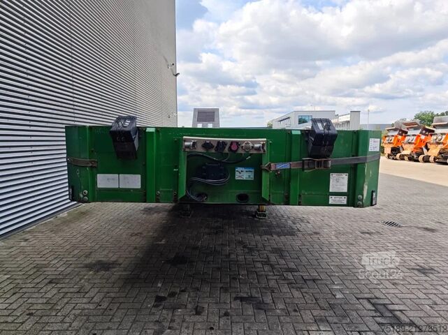 Semi low-loader Meusburger MTS-4 4 Meter Extand. 80 CM Mega-Lowdeck!