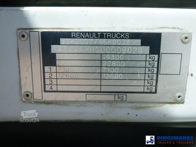 Cisterna Renault Midlum 270 4x2 fuel tank 13.7 m3 / 4 comp