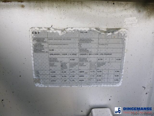 Tank Magyar Bitumen tank inox 33.2 m3 / 1 comp