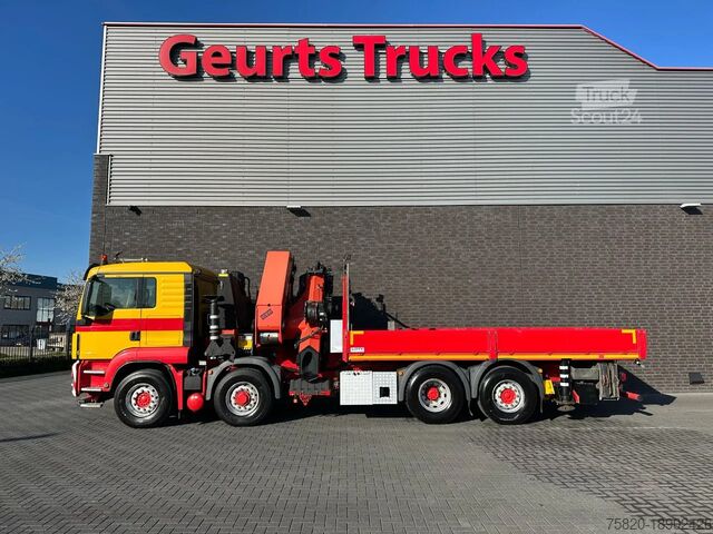 Tovornjak z žerjavom MAN 35.480 8X4H-6 BL MET PALFINGER PK92002-SH H KRA...