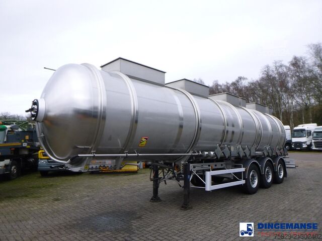 Rezervor Magyar Chemical tank inox L4BH 37.1 m3 / 4 comp