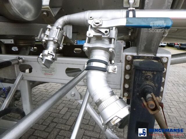 Rezervor Magyar Chemical tank inox L4BH 37.1 m3 / 4 comp