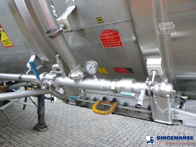 Rezervor Magyar Chemical tank inox L4BH 37.1 m3 / 4 comp