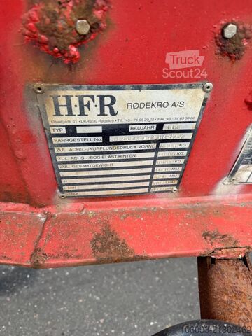 Transport de conteneurs HFR 3 ass cont. chassis