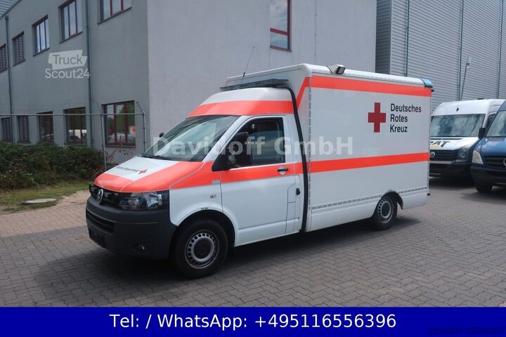 Ugunsdzēsēju automašīna VW Nr.140 T5 RTW 1.Hand / Kamera / Klima / DSG
