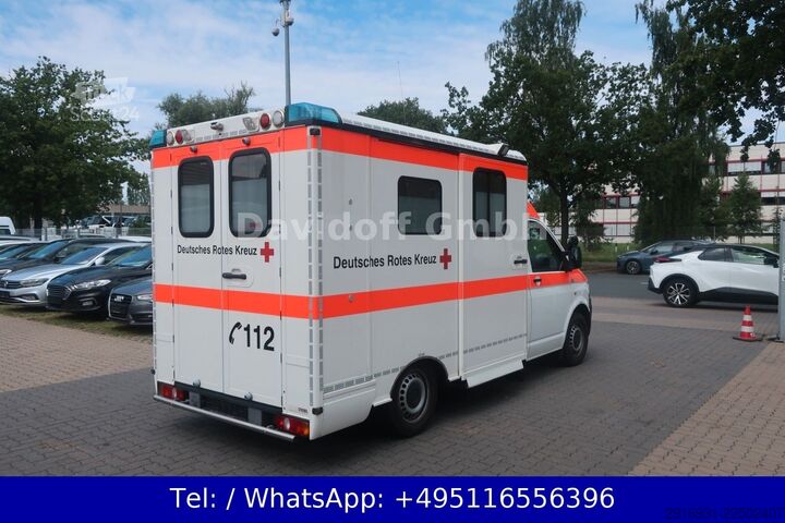 Ugunsdzēsēju automašīna VW Nr.140 T5 RTW 1.Hand / Kamera / Klima / DSG