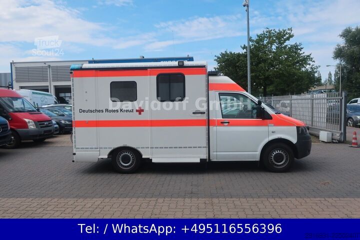 Ugunsdzēsēju automašīna VW Nr.140 T5 RTW 1.Hand / Kamera / Klima / DSG