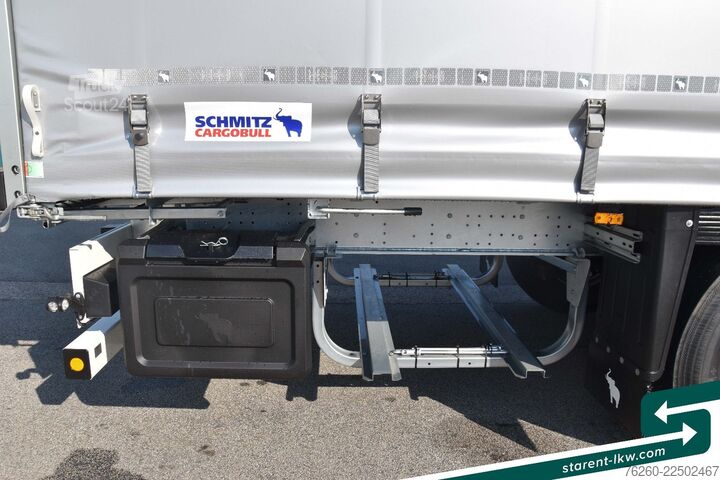 Auflieger mit Pritsche & Plane SCHMITZ CARGOBULL Coils - Mulde 9m Palka Liftachse XL Zert. MIETE