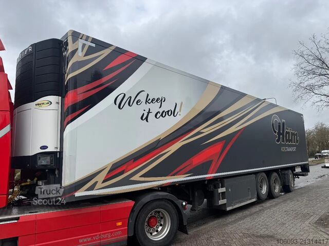 Рефрижераторная/морозильная транспортировка Pacton 3 ass koeloplegger, laadklep, stuuras, liftas