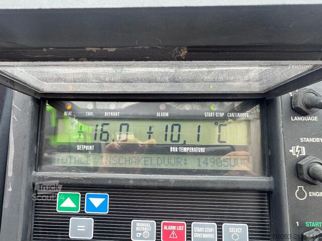 Рефрижераторная/морозильная транспортировка Pacton 3 ass koeloplegger, laadklep, stuuras, liftas